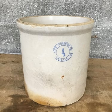 #4 Pacific Stoneware Crock (Seattle)