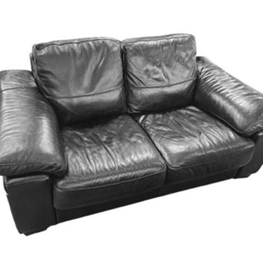 Leather Lounge Loveseat