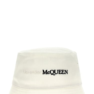 Alexander Mcqueen Men Logo Bucket Hat