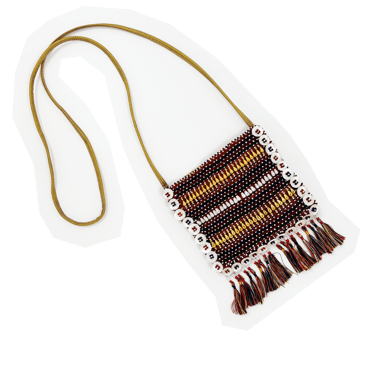 Moschino beaded fringe bag