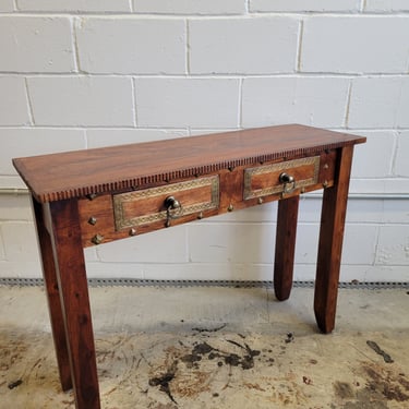 Handcrafted Console Table