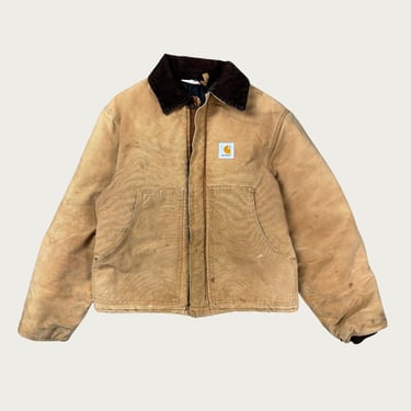 Tan Collared Carhartt Jacket