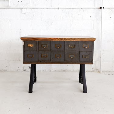 Industrial Multi-Drawer Console