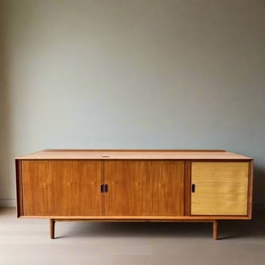 Danish Mid Century Teak Credenza By Arne Vodder for Sibast 