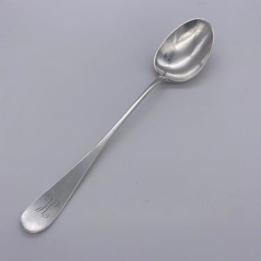 International Silver Comapany Vintage Stuffing Serving Spoon with Monogram H 