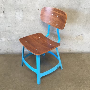 Vintage Blue Industry West Chair