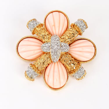 De La Mer Cross Brooch