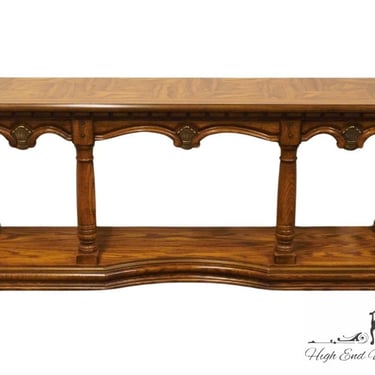 GORDON'S FURNITURE Banded Walnut Rustic European Style 64