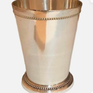 Vintage Silverplate Julep Cup Vase