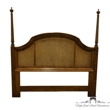 ETHAN ALLEN Classic Manor Solid Maple Queen Size Caned Headboard 15-5624 - 204 Finish 