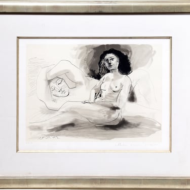 Quatre Nus au Harem, Pablo Picasso (After), Marina Picasso Estate Lithograph Collection 