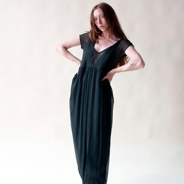 1990s Chiffon Dress | Romeo Gigli 