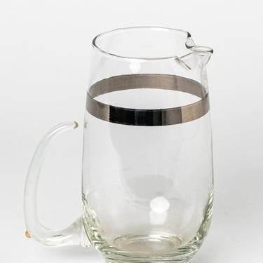 Silver Band Cocktail Pitcher 