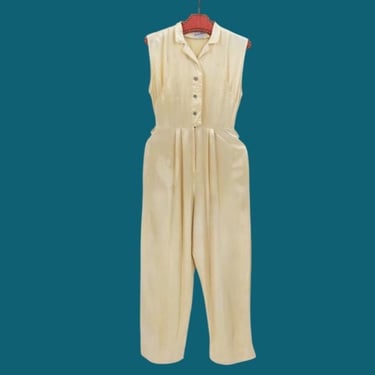 1940s Ghosted Him satin jumpsuit 