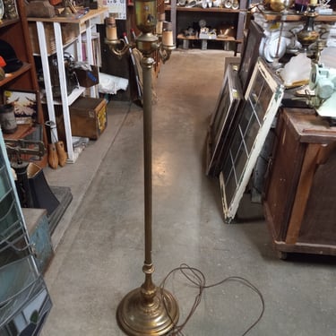 Vintage 4 Bulb Floor Lamp, 10.5 x 53