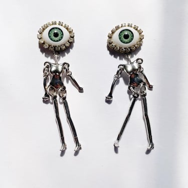 Surrealist dream earrings 