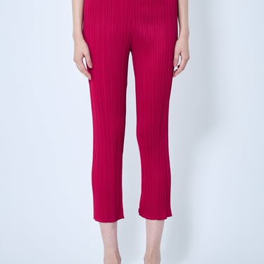 Pleats Please Issey Miyake Women Tapered Pleated Pants