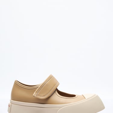 Marni Women Leather Mary Jane Shoes