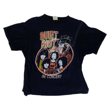 80s Quiet Riot concert tee, vintage Metal Health tour tee, 1980s rock t shirt band shirt M 