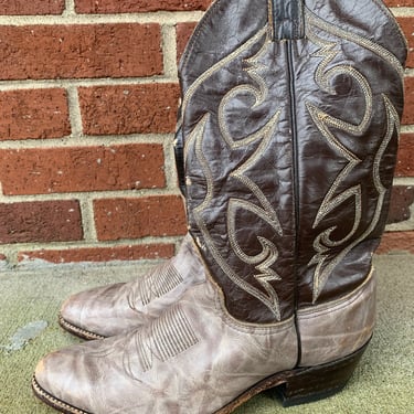 Vintage Distressed Lavender Cowboy Boots Size 8D Men’s / 9-1/2 Women’s 