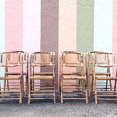 Bamboo Folding Chair