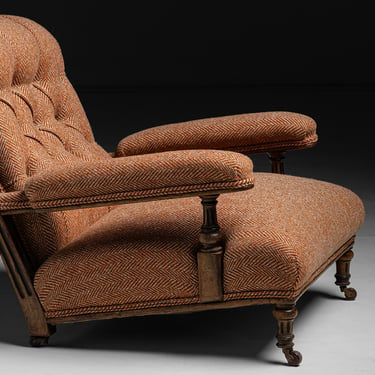 Armchair in Tweed by Pierre Frey