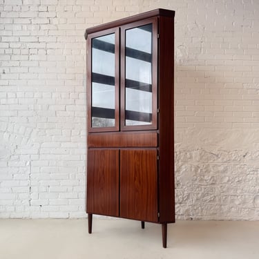 Skovby Danish Rosewood Corner Cabinet