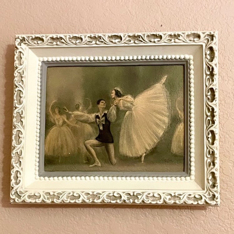 SOF BALLET PHOTOGRAPH サイン入りカード付き Amazon.com: Misty Copeland Autograph Promo Print - Gold - Framed