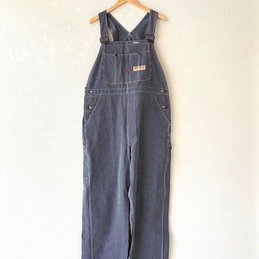 BIG MAC DENIM OVERALLS SIZE LARGE
