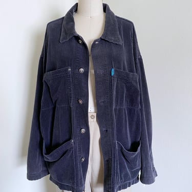 Vintage 90's Gray Corduroy Jacket 