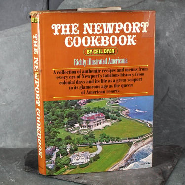 The Newport Cookbook by Ceil Dyer | 1972 Vintage Newport, Rhode Island Cookbook | Bixley Shop 