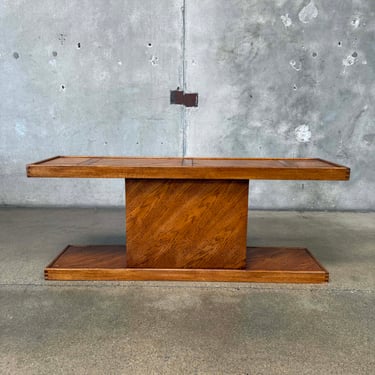 Vintage Oak Console Table