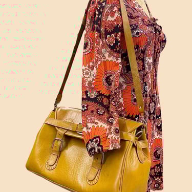 バッグ Vintage Coach old Backpack 9960 yellow Vintage coach 9960 backpack - Gem