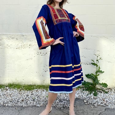 Afghan Embroidered Maxi