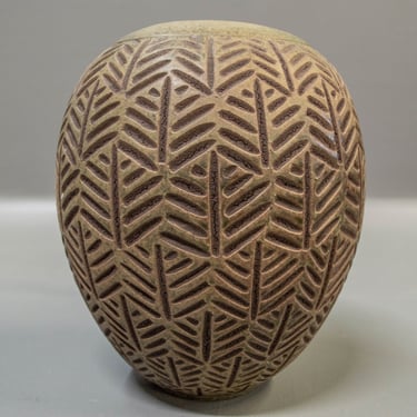 William Kidd Ceramic Vase w/ Lid