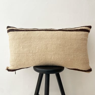 Handwoven Moroccan Wool Pillow