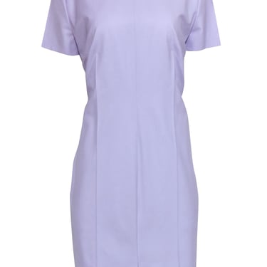 Hugo Boss - Lavender Short Sleeve Shift Dress Sz 12
