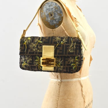 90s Fendi Zucca Shoulder Bag – Break Archive