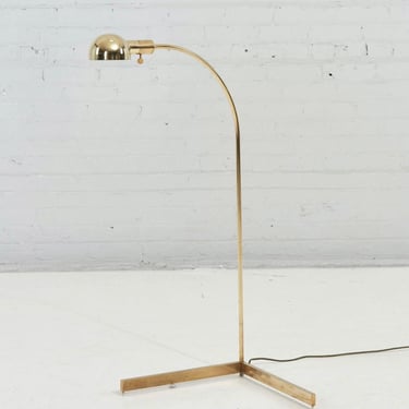 Cedric Hartman Brass Floor Lamp, 1960