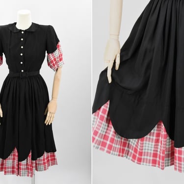 1940s Going Study dress 