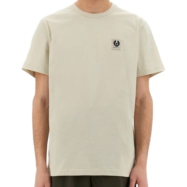 Belstaff Men T-Shirt With Logo Patch