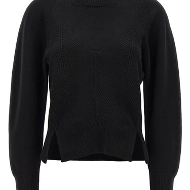 Alexander Mcqueen Women 'Chevron Corset' Sweater