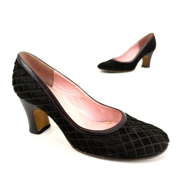 Chanel Ponyhair Quilted Pumps