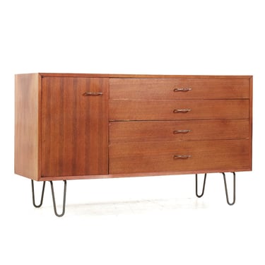 George Nelson for Herman Miller Mid Century Hairpin Leg Credenza - mcm 