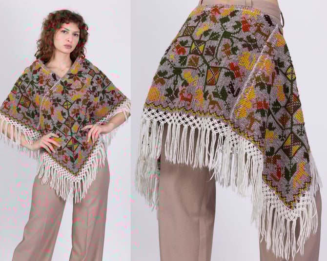 アパルトモン GOOD GRIEF Knit Fringe Poncho GOOD GRIEF Knit Fringe Poncho アパルトモン（Women Glittery
