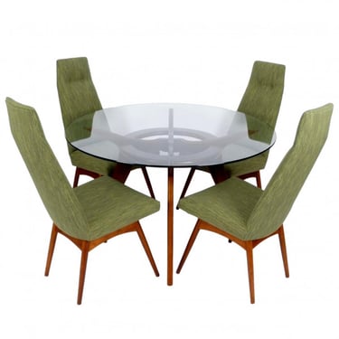 Adrian Pearsall "Compass" Dining Table And Chairs