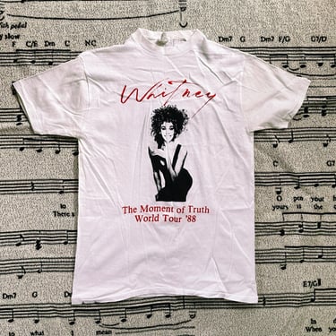 Vintage “Whitney Houston” Concert Tshirt