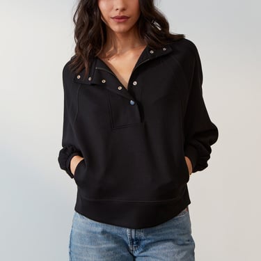 Alex Pullover in Deep Black