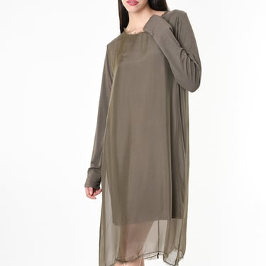 Asymmetric Shirt Dress