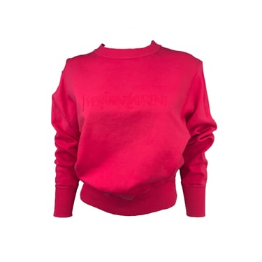 YSL Pink Logo Sweatshirt